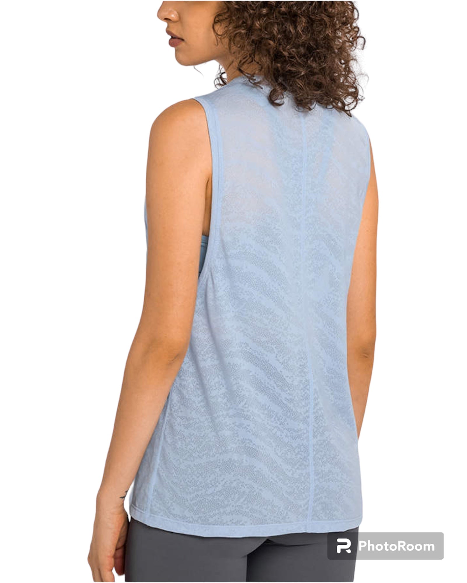 Drop shoulder best sale tank top